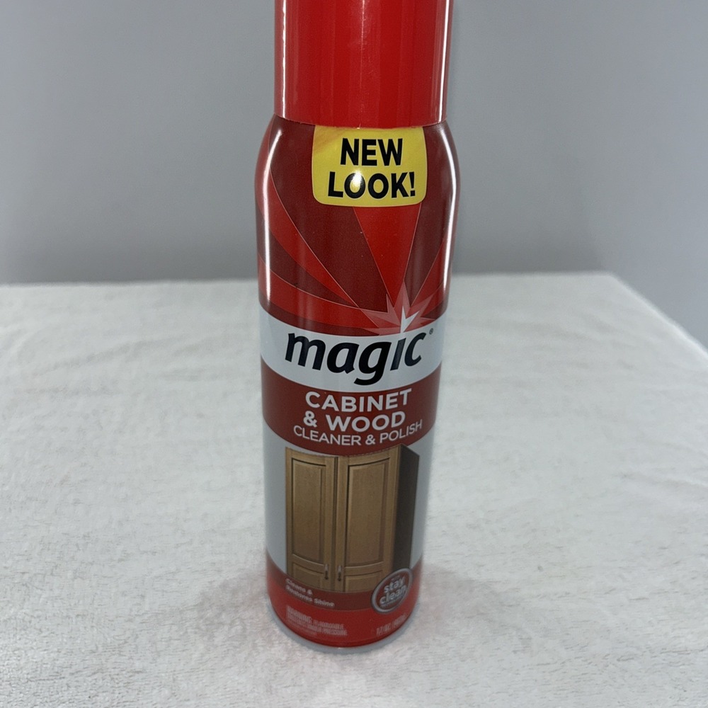 Magic Cabinet & Wood Cleaner Polish Aerosol 17oz Discontinued Made In The USA